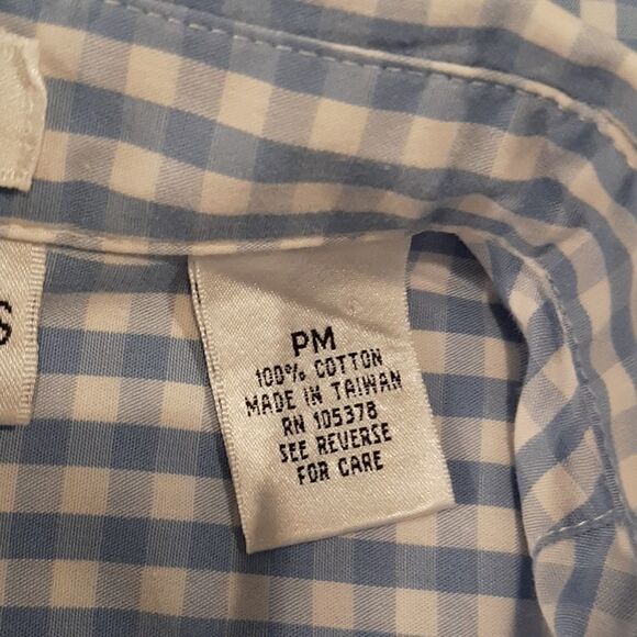 Draper's & Damon's  sz PM checked shirt - Picture 5 of 6